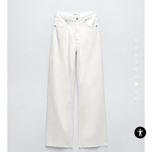 Zara wide leg jeans